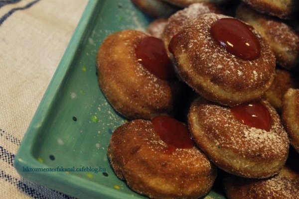 Laktózmentes Fakanál szalagos fánk laktózmentes tejmentes tejfehérje mentes gluténmentes szójamentes  02